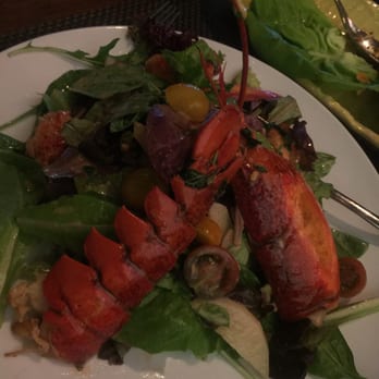 AnQi Bistro - Warm lobster salad $29 - Asian Fusion Near Me - Costa Mesa, California