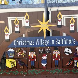 Christmas Village Sign