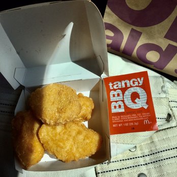 McDonald's - 4 piece chicken McNuggets with tangy bbq sauce - Burgers Near Me - Warrior, Alabama