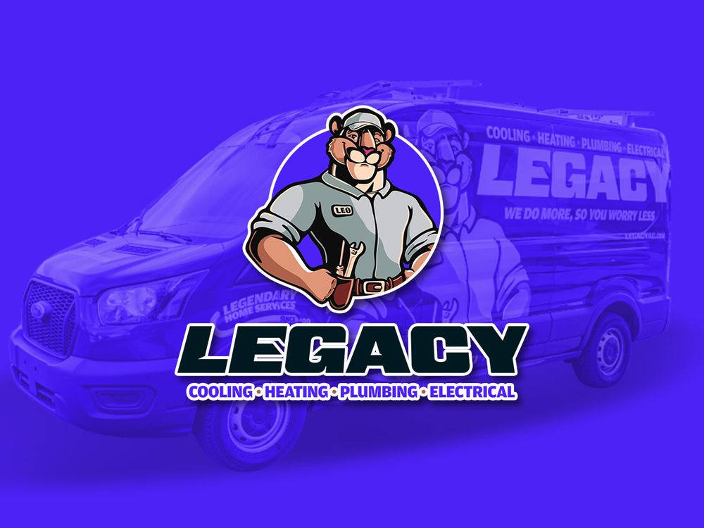Slide of Legacy Heating, Cooling, Plumbing & Electrical