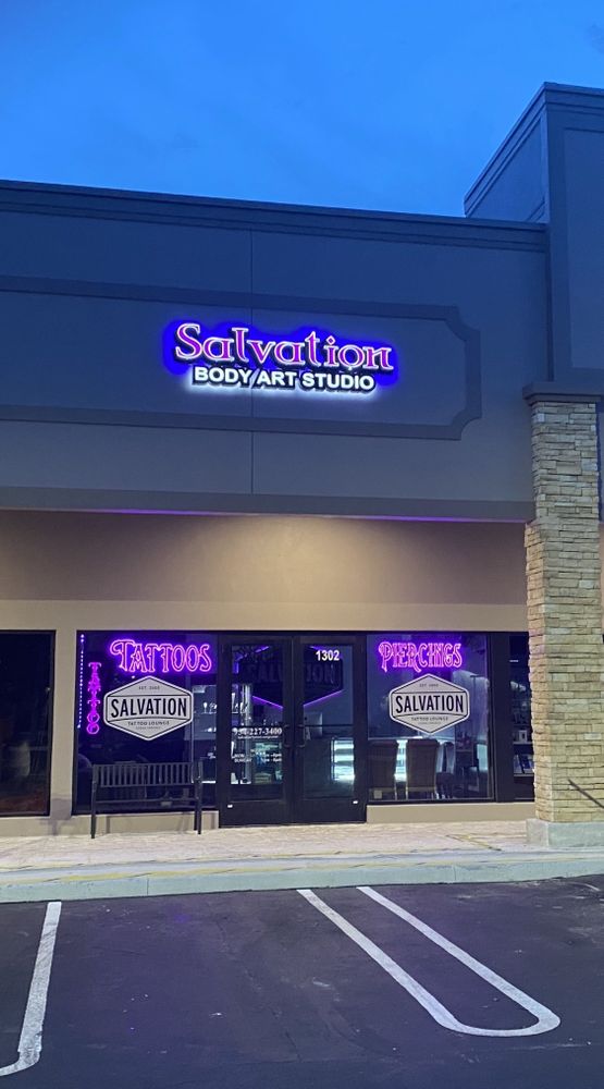 SALVATION TATTOO LOUNGE 624 Photos & 102 Reviews Coral Springs