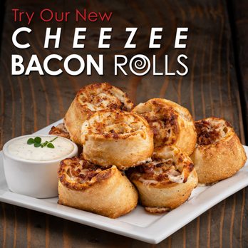 Pizza Guys - cheeze bacon rolls on a plate - Pizza Near Me - Merced, California Pizza Guys - cheeze bacon rolls on a plate - Pizza Near Me - Merced, California