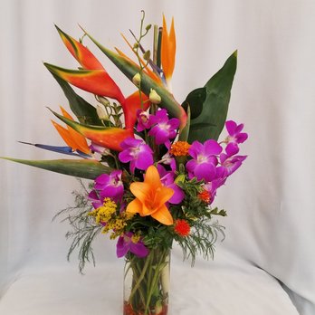 Flowers of Boca - Tropical Burst - Florists Near Me - Boca Raton, Florida Flowers of Boca - Tropical Burst - Florists Near Me - Boca Raton, Florida