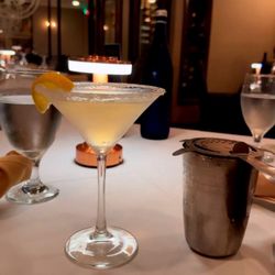 Bareli's Restaurant & Bar - Started dinner with a Limoncello Lemond Drop Martini delicious