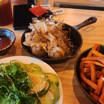 MiMi's Kitchen - Cucumber Salad, Takoyaki, Sweet Potato Fries - Asian Fusion Near Me - San Jose, California MiMi's Kitchen - Cucumber Salad, Takoyaki, Sweet Potato Fries - Asian Fusion Near Me - San Jose, California