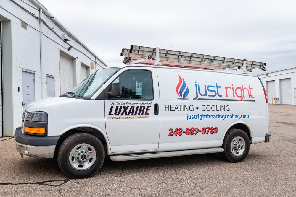 Slide of Just Right Heating & Cooling