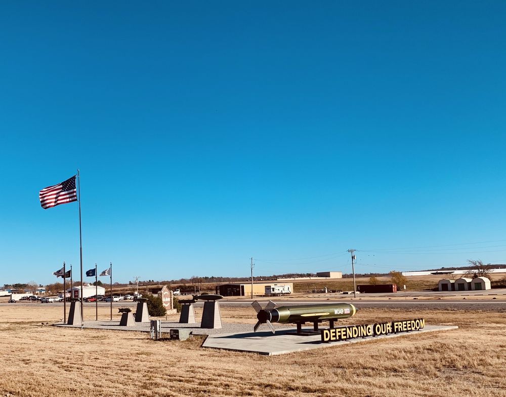 DEFENDING OUR FREEDOM MONUMENT Updated September 2024 US69, McAlester, Oklahoma Landmarks