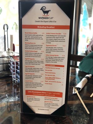 Menu photo 6 WickedCup Jasper, AB