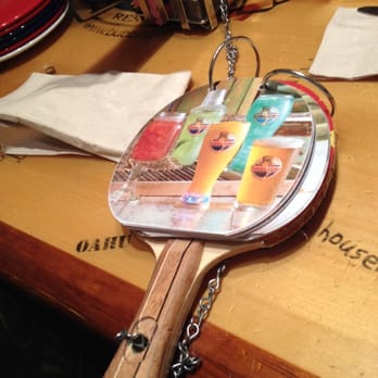 Bubba Gump Shrimp - Ping pong paddle drink menu - Seafood Near Me - Bloomington, Minnesota Bubba Gump Shrimp - Ping pong paddle drink menu - Seafood Near Me - Bloomington, Minnesota