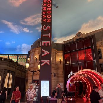 Gordon Ramsay Steak - entrance - Steakhouses Near Me - Las Vegas, Nevada