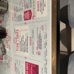 CATCH Fish and Chips - West End - Menu
