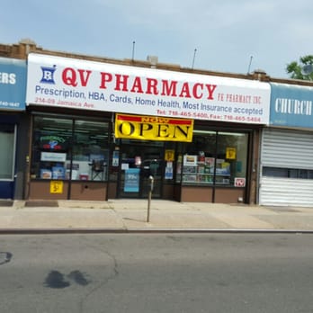 QV Pharmacy - the front of a pharmacy - Drugstores Near Me - Queens Village, New York