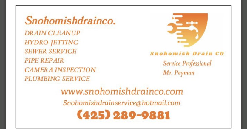 Slide of Snohomish Drain