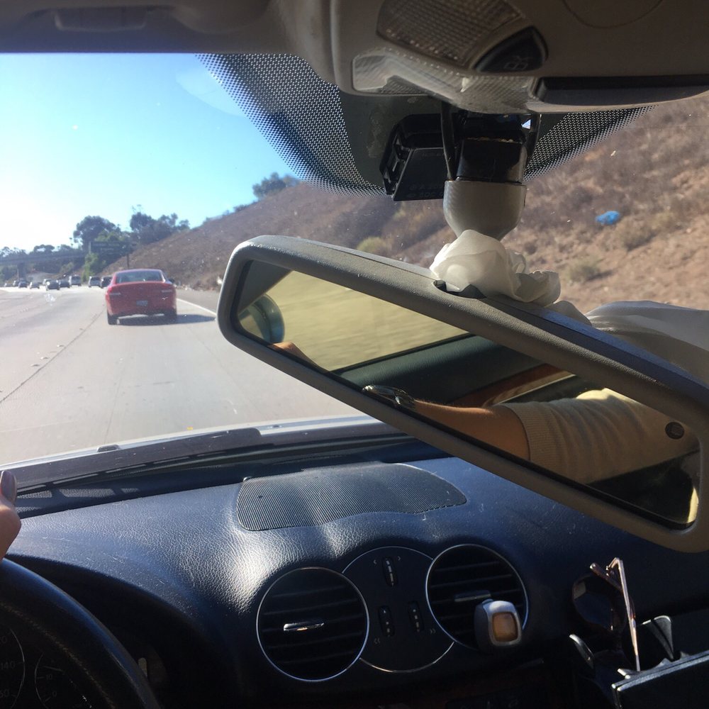 Excellent Auto Glass - Before and after Awesome worked his magic! :) - Auto Glass Services Near Me