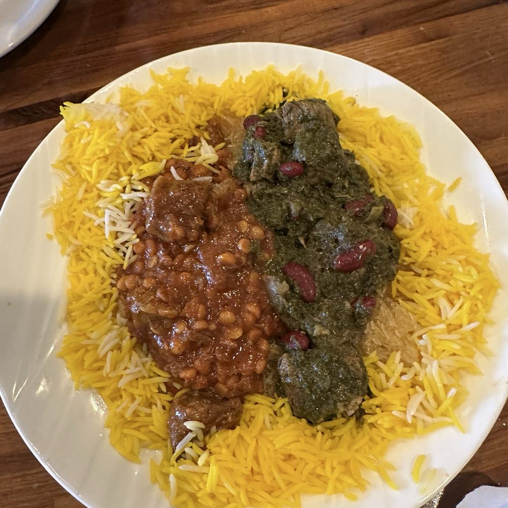 Dream Kabob - Tahdig (Crispy Rice with Stews on Top) - Mediterranean Near Me - Las Vegas, Nevada