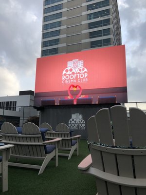 Rooftop Cinema Club Downtown Ft Worth by null