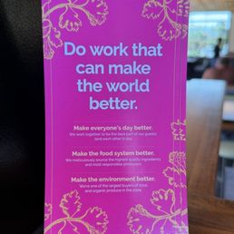 Do work that can make the world better. Do work that can make the world better.