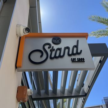 The Stand - American Classics Redefined - Sign outside. - New American Near Me - North Hollywood, California The Stand - American Classics Redefined - Sign outside. - New American Near Me - North Hollywood, California