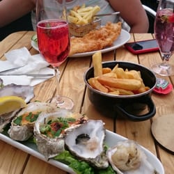 The Harbour Garden Cafe - Oyster plate.. I had one alread