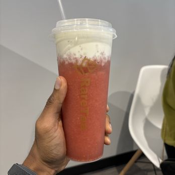 Raretea - Reno - Strawberry Berry Snow Cream - Bubble Tea Near Me - Reno, Nevada
