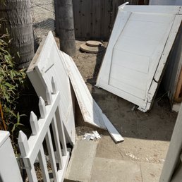 Construction demolition debris.