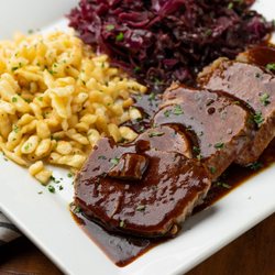 Biergarten at Old World - Sauerbraten