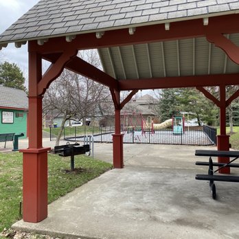 Shawn Grove Park - Shelter with grill and picnic benches - Parks Near Me - Indianapolis, Indiana