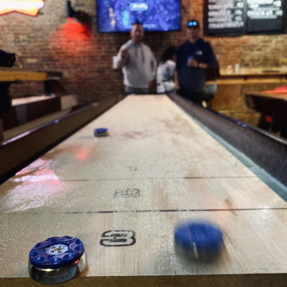 Buffalo Billiards - a shuffle table in a bar - American Near Me - Philadelphia, Pennsylvania Buffalo Billiards - a shuffle table in a bar - American Near Me - Philadelphia, Pennsylvania