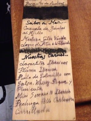 Menu photo 4 Nueva Taberna La Carrucha Seville, SE