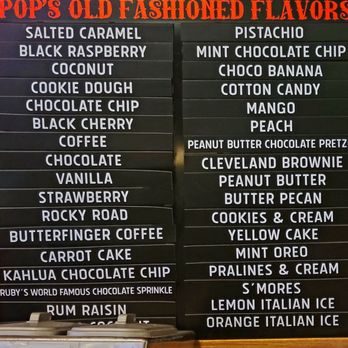 Pop’s Old Fashioned Ice Cream - Ice Cream & Frozen Yogurt Near Me - Alexandria, Virginia Pop’s Old Fashioned Ice Cream - Ice Cream & Frozen Yogurt Near Me - Alexandria, Virginia