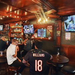 90 West Lounge - Open every NFL Sunday at 10am. 8 beers on draft with small & large pitchers also.
