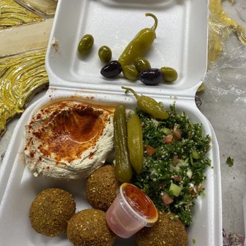 Oriental Bakery & Grocery Co - Falafel Platter never disappoints !! ( ask for the Hot Sauce) - Bakeries Near Me - Miami, Florida Oriental Bakery & Grocery Co - Falafel Platter never disappoints !! ( ask for the Hot Sauce) - Bakeries Near Me - Miami, Florida