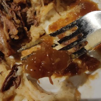 Cafe Santorini - Clumpy canned gravy - Italian Near Me - Pasadena, California