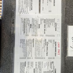 Sushi J Express - Updated menu for 2025