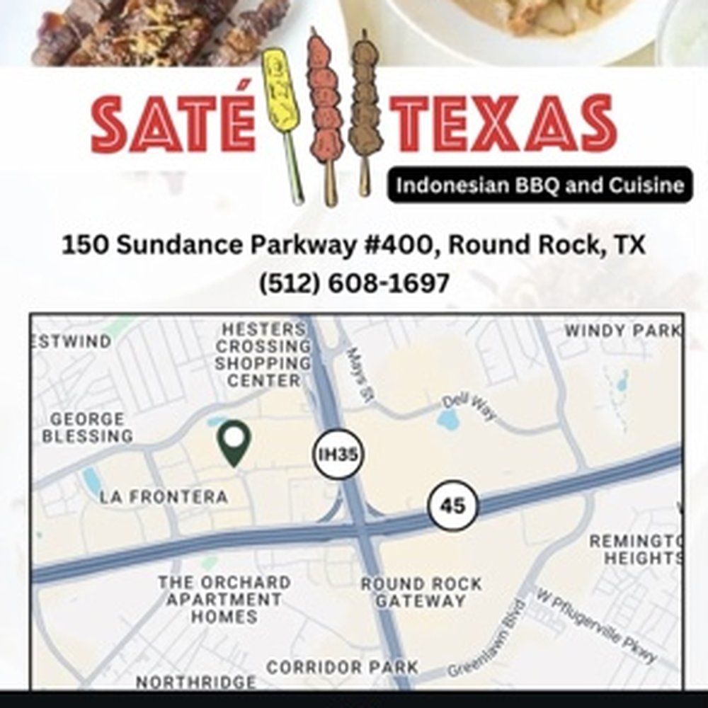 Sate Texas - Location open everyday except Tuesday - Indonesian Near Me - Round Rock, Texas Sate Texas - Location open everyday except Tuesday - Indonesian Near Me - Round Rock, Texas