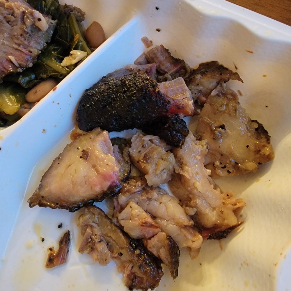 Willards Real Pit BBQ - The fat from the brisket. Half the plate was just fat. - Barbeque Near Me - Reston, Virginia Willards Real Pit BBQ - The fat from the brisket. Half the plate was just fat. - Barbeque Near Me - Reston, Virginia