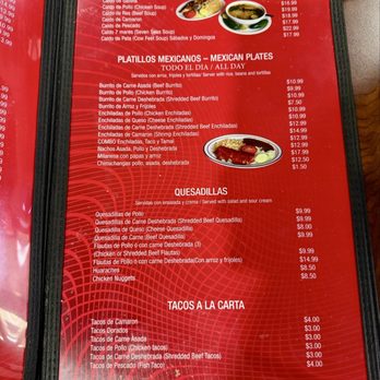 Esmeraldas Restaurante - Menu - Latin American Near Me - Paradise, Nevada Esmeraldas Restaurante - Menu - Latin American Near Me - Paradise, Nevada