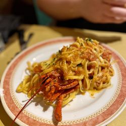 Old Bear - Lobster Fettuccine- the most incredible meal