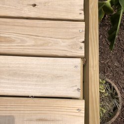 Lowe's Home Improvement - Some of these boards have shrunk more than a half inch & are pulling the screws out. So much for top choice lumber!