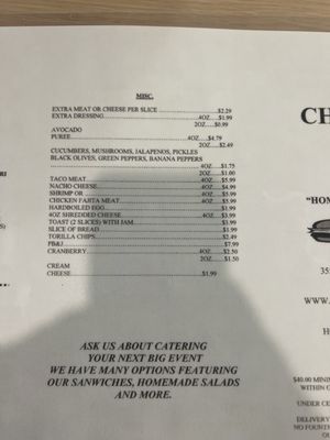 Menu photo 3 Chehalis Deli Chehalis, WA