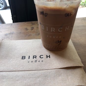 Birch Coffee - Iced mocha with oat milk! - Coffee & Tea Near Me - New York, New York