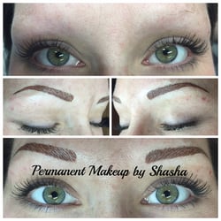 Permanent Makeup by Shasha - Natural 3D brows.