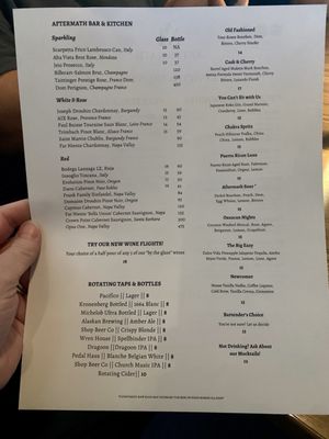 Menu photo 2 Aftermath Kitchen & Bar Phoenix, AZ