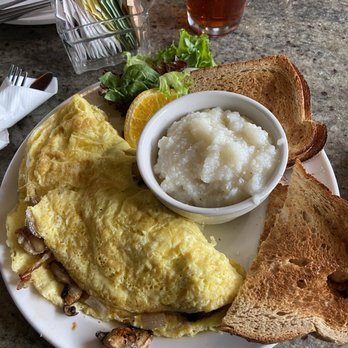 Saffron - Swiss, sausage, mushroom and onion omelette - Bakeries Near Me - Charleston, South Carolina
