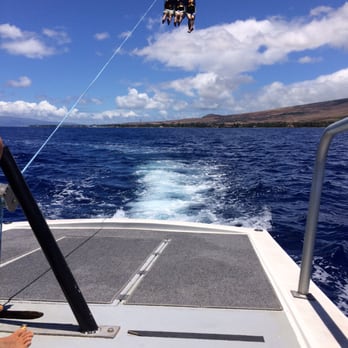 UFO Parasail - Coming in for a landing! - Boat Charters Near Me - Lahaina, Hawaii UFO Parasail - Coming in for a landing! - Boat Charters Near Me - Lahaina, Hawaii