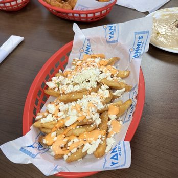 Yanni's Greek Grill - Loaded feta fries - Greek Near Me - Las Vegas, Nevada Yanni's Greek Grill - Loaded feta fries - Greek Near Me - Las Vegas, Nevada