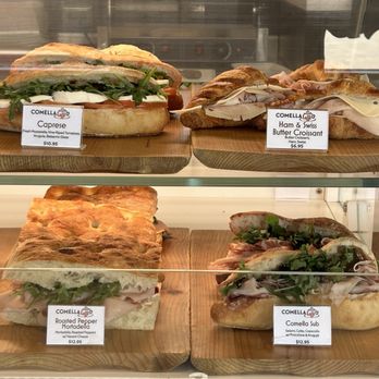 Comella Caffe - The fresh sandwiches were tasty - Desserts Near Me - Markham, Ontario