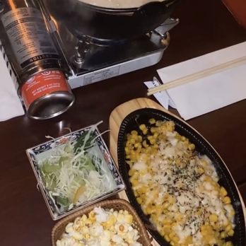 Hongdae Pocha - Nagasaki crispy rice tang + corn cheese - Korean Near Me - Flushing, New York