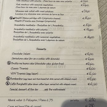 Osteria dell'Acquabella - Menu 5/1/2023 - Lumbard Near Me - Milan, Michigan Osteria dell'Acquabella - Menu 5/1/2023 - Lumbard Near Me - Milan, Michigan