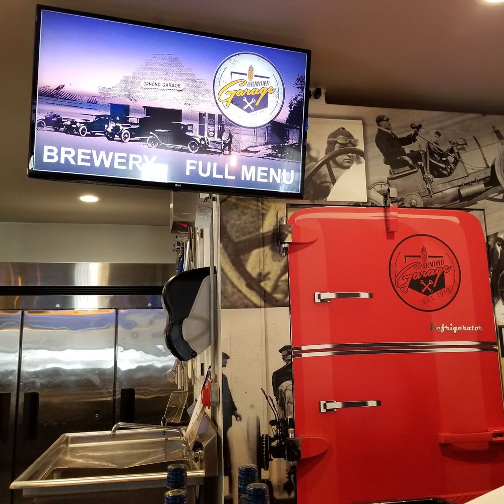 Ormond Garage - Wicked walk-in cooler - New American Near Me - Ormond Beach, Florida